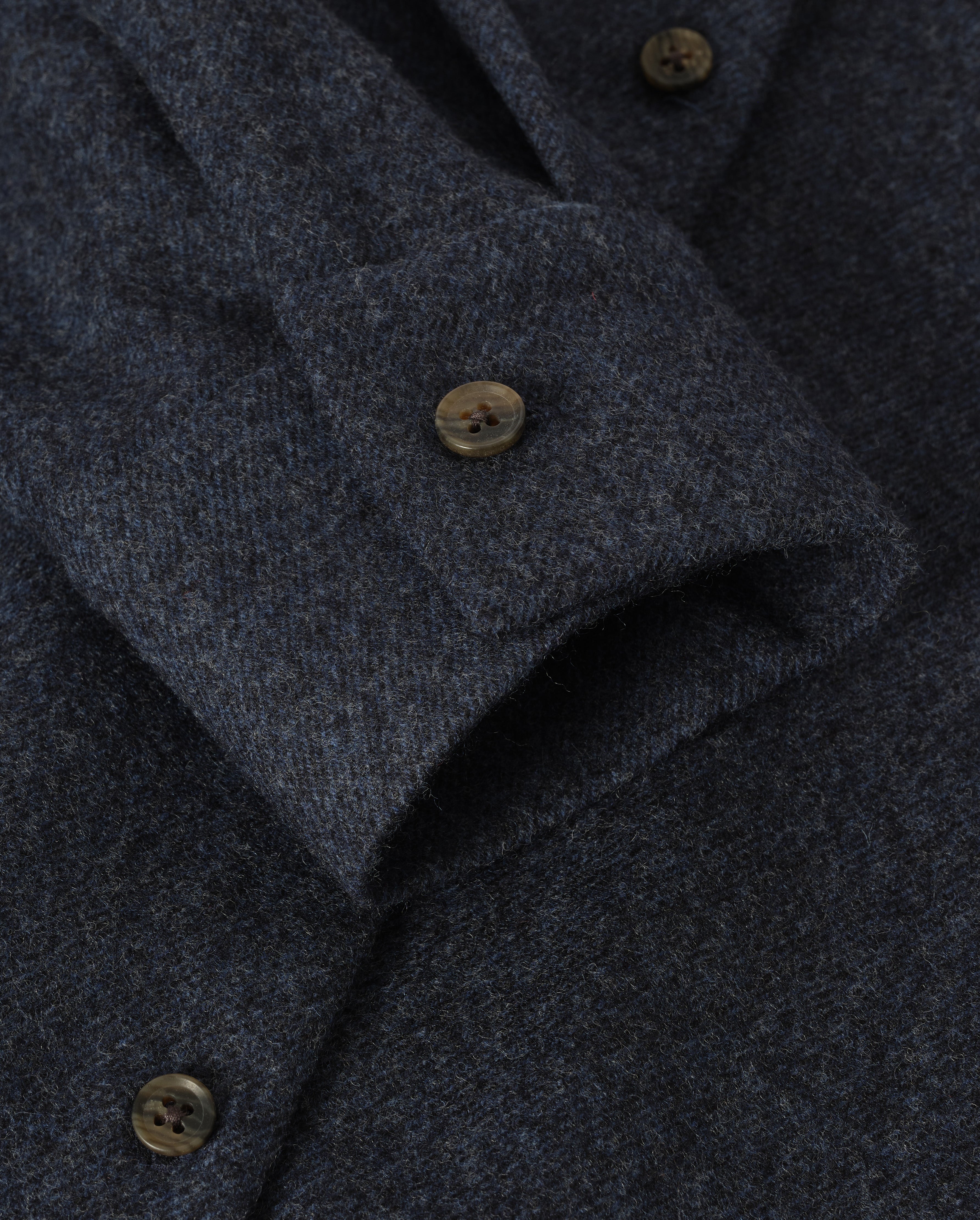 Johnstons of Elgin - Etain Dark Blue Shirt