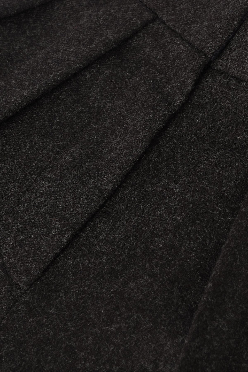 Johnstons of Elgin - Macara Charcoal Pleated Trousers