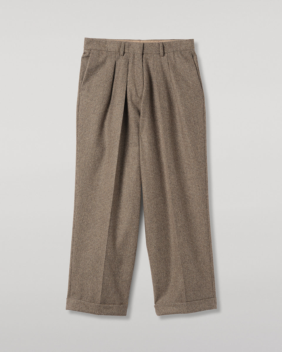 Johnstons of Elgin - Macara Natural Pleated Trousers