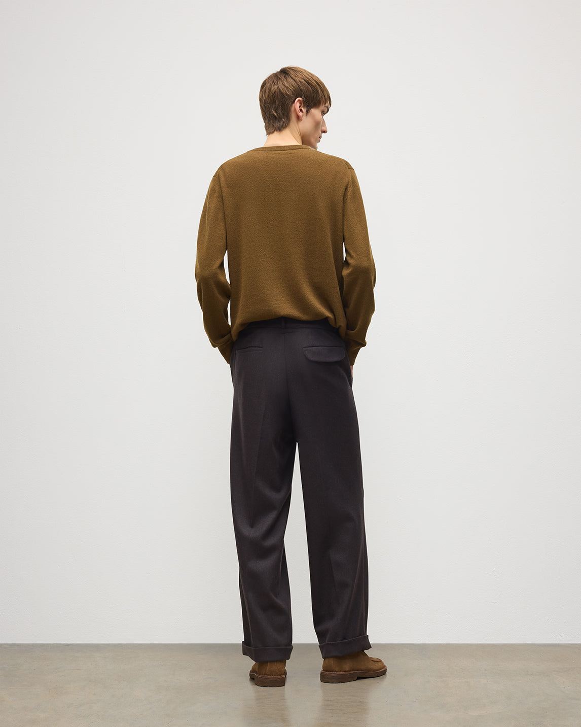 Johnstons of Elgin - Traquair Twill Check Trousers