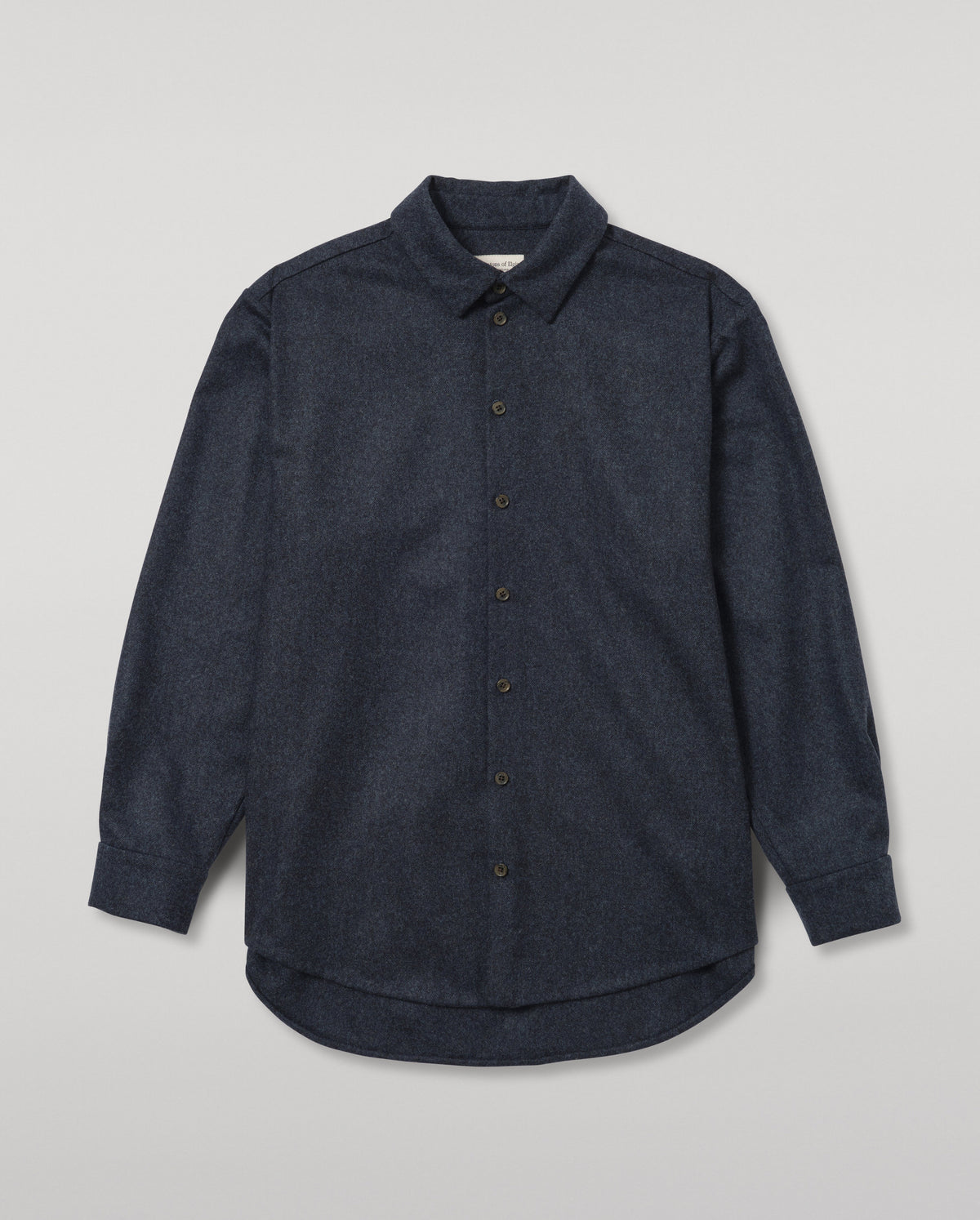 Johnstons of Elgin - Corrie Indigo Twill Overshirt