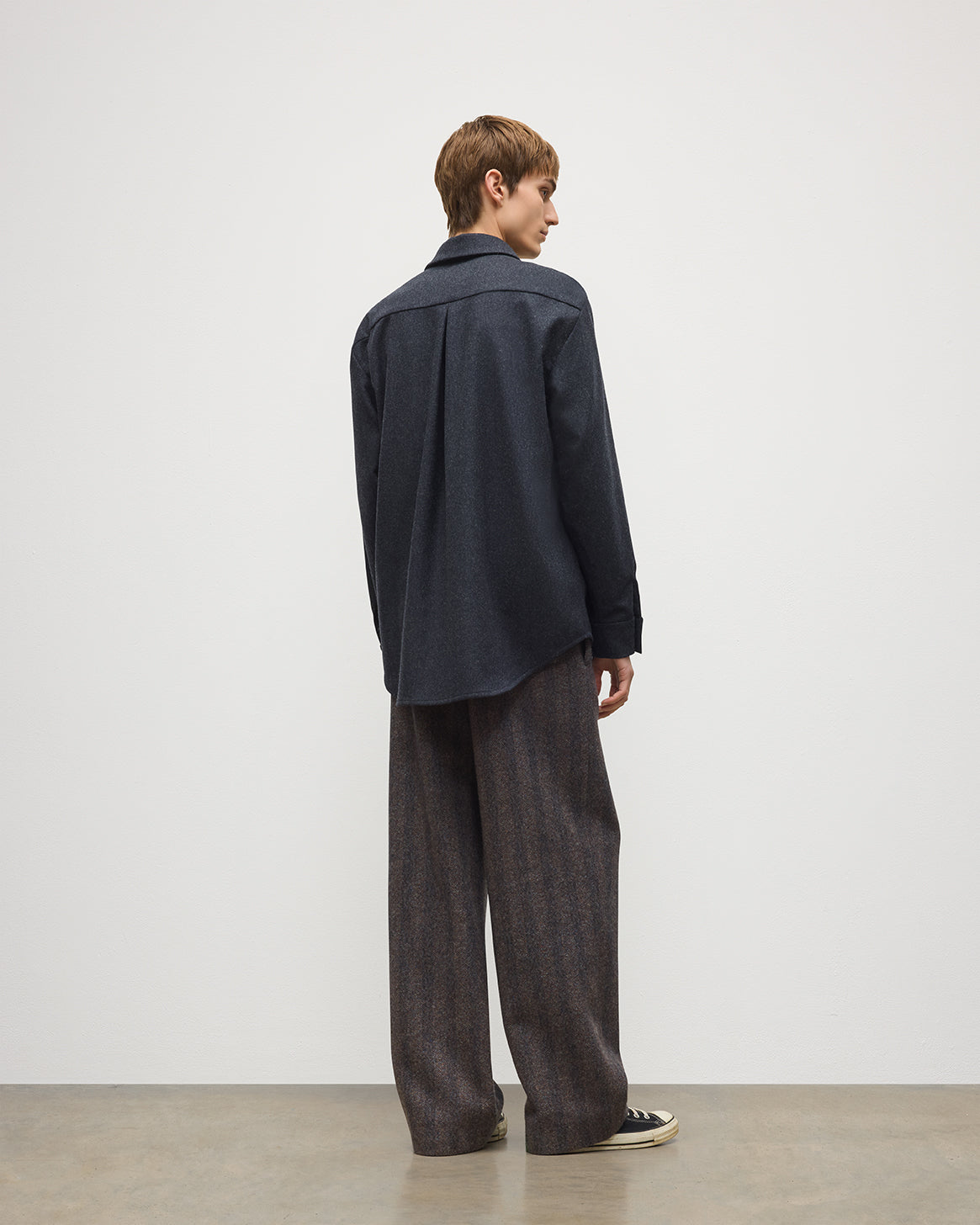 Johnstons of Elgin - Corrie Leman & Abisso Twill Overshirt