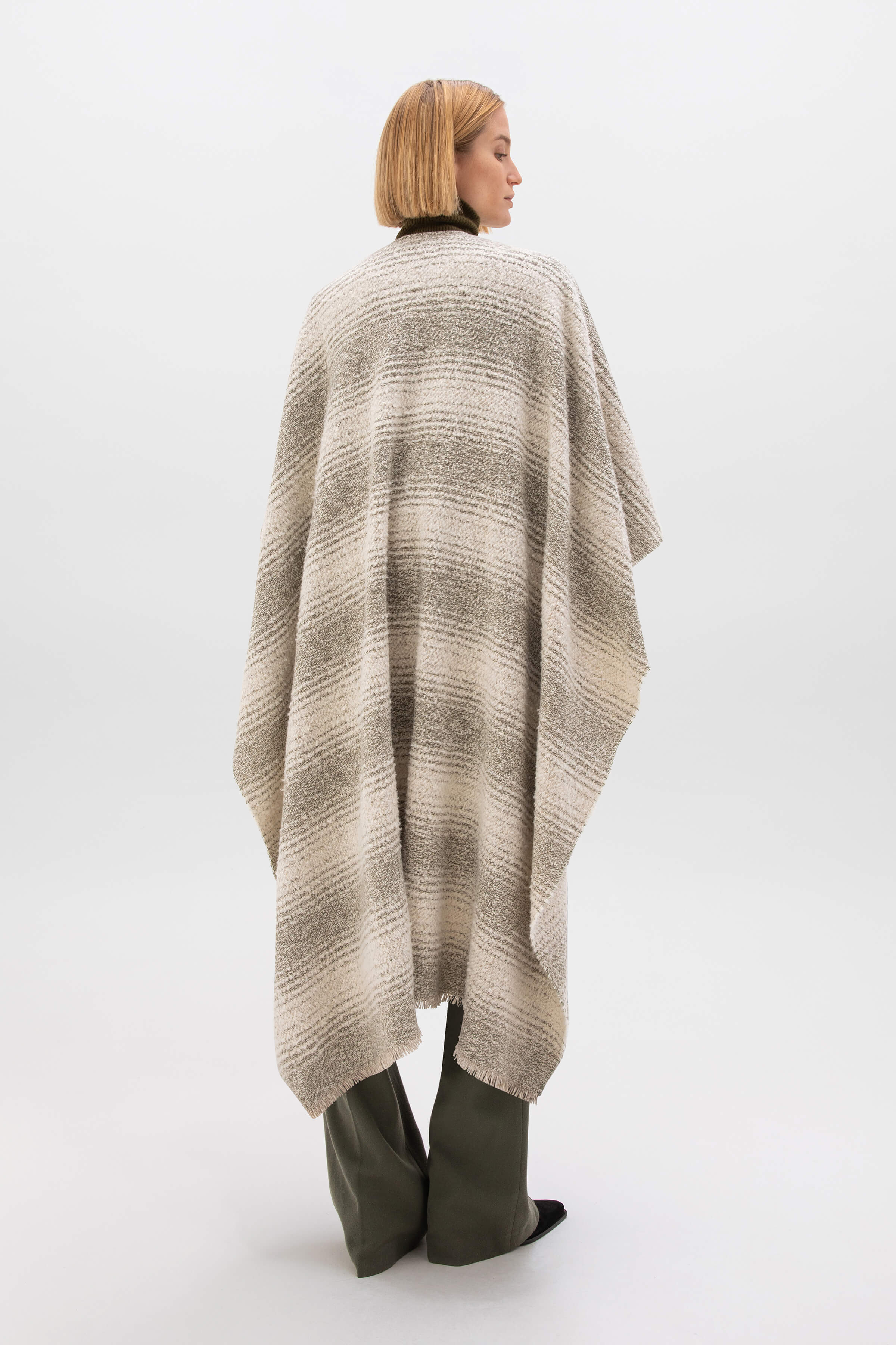 Johnstons of Elgin - Textural Ombré Cape