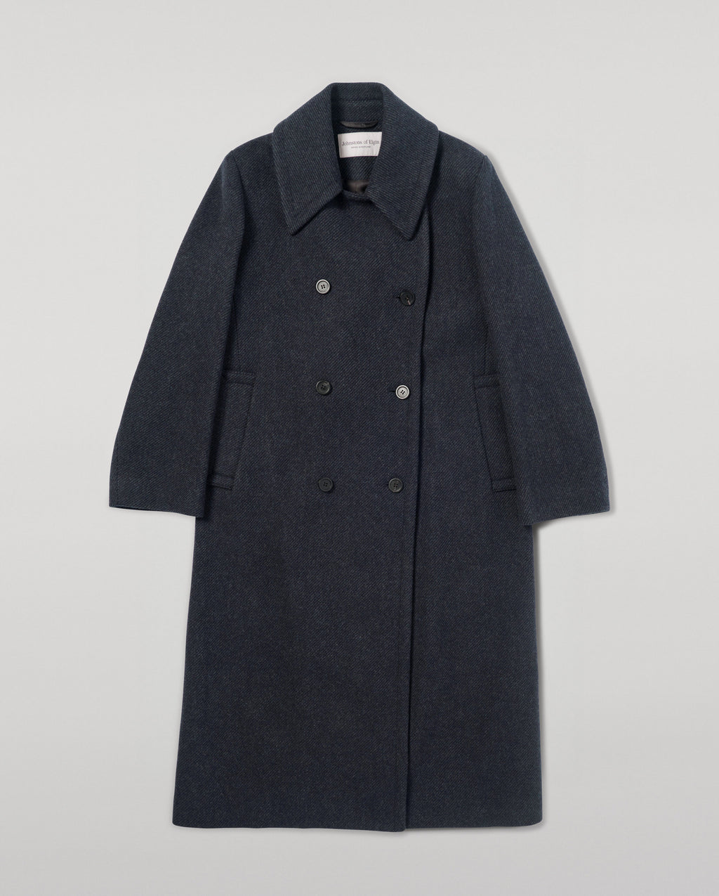 Johnstons of Elgin - The Great Coat in Green