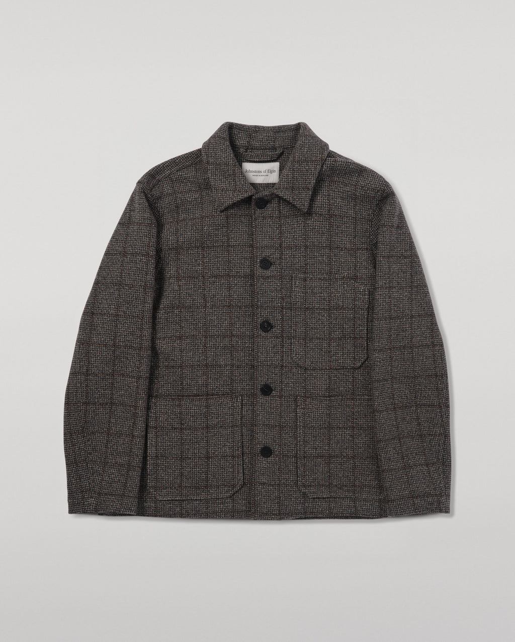 Johnstons of Elgin - The Weavers Jacket | Peregrine Tweed Windowpane