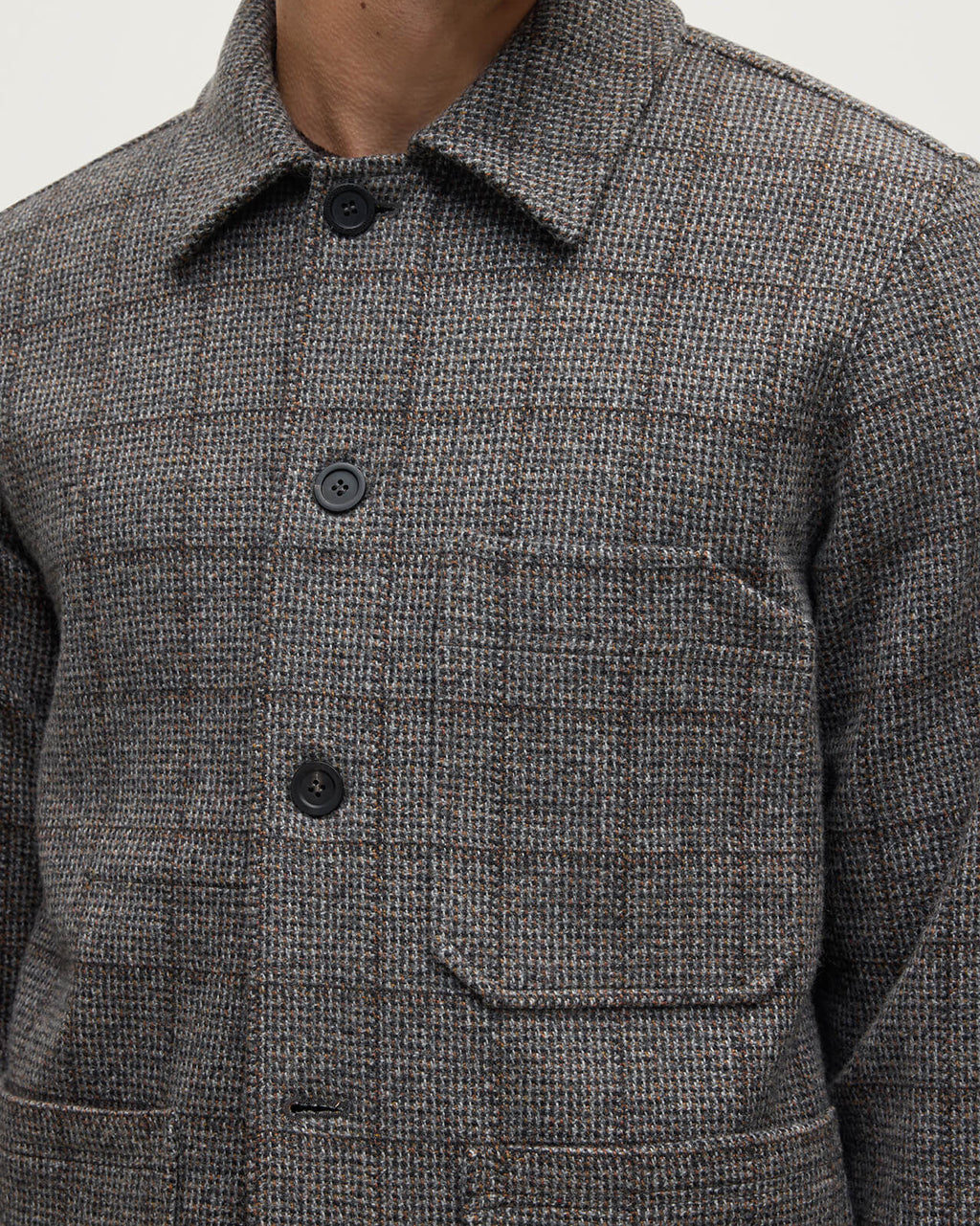 Johnstons of Elgin - The Weavers Jacket | Peregrine Tweed Windowpane
