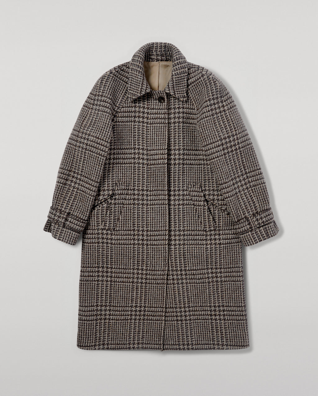 Johnstons of Elgin - Women's Balmacaan Coat | Peregrine Glen Urquhart