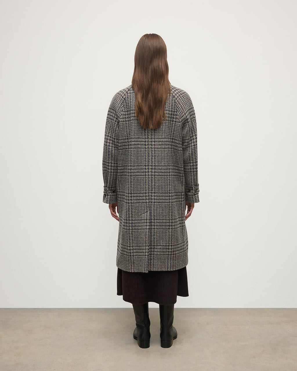 Johnstons of Elgin - Women's Balmacaan Coat | Peregrine Glen Urquhart