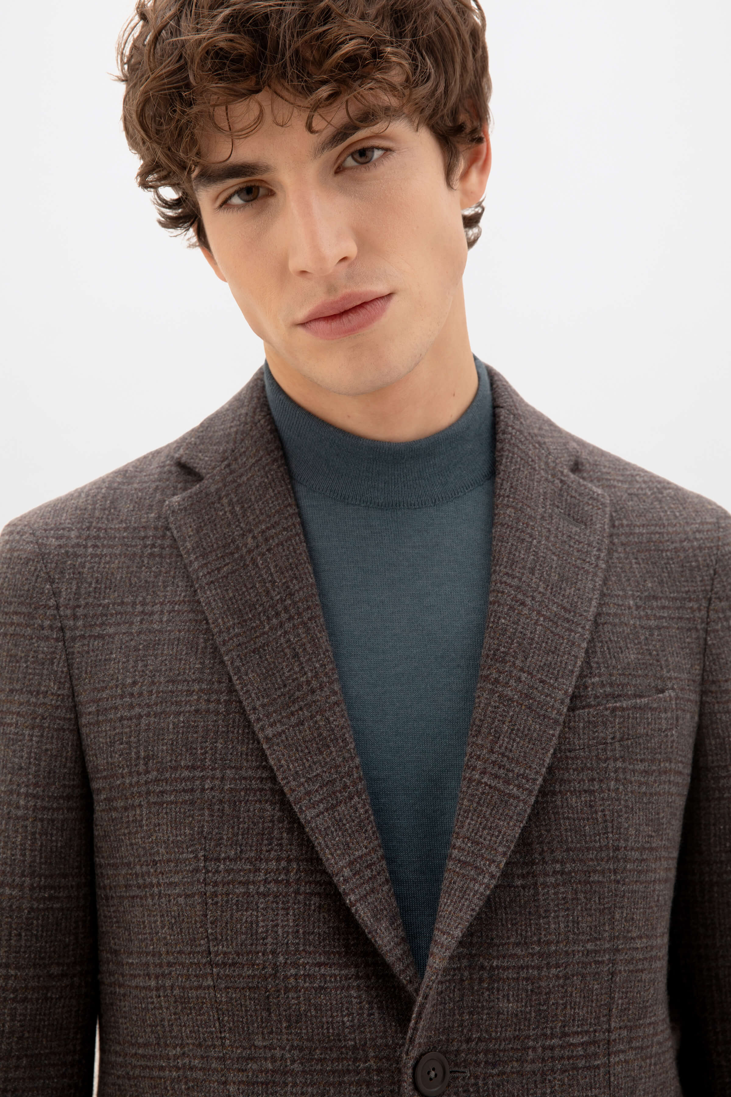 Johnstons of Elgin - Glen Check Tweed Jacket