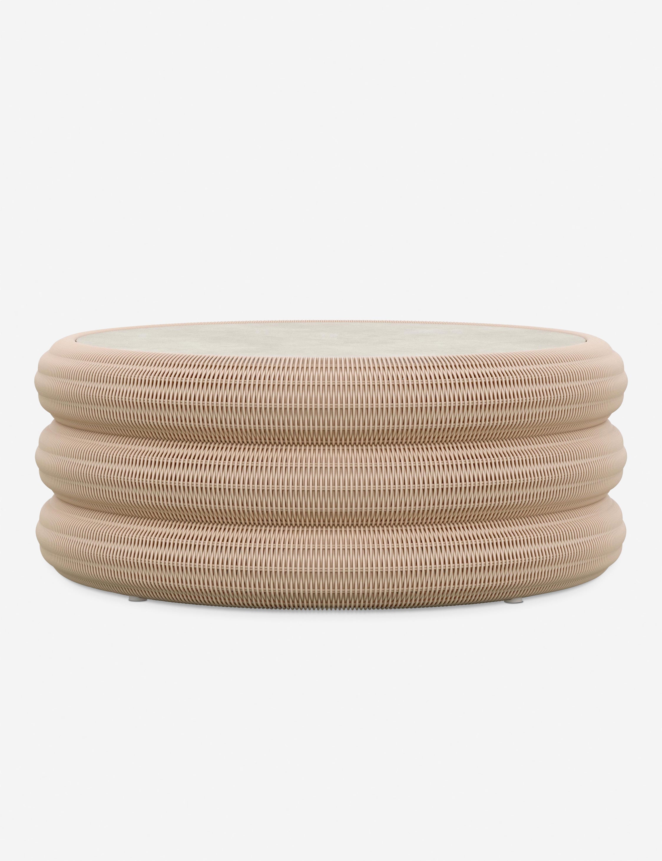 Lulu and Georgia - Castaneda Indoor / Outdoor Round Coffee Table