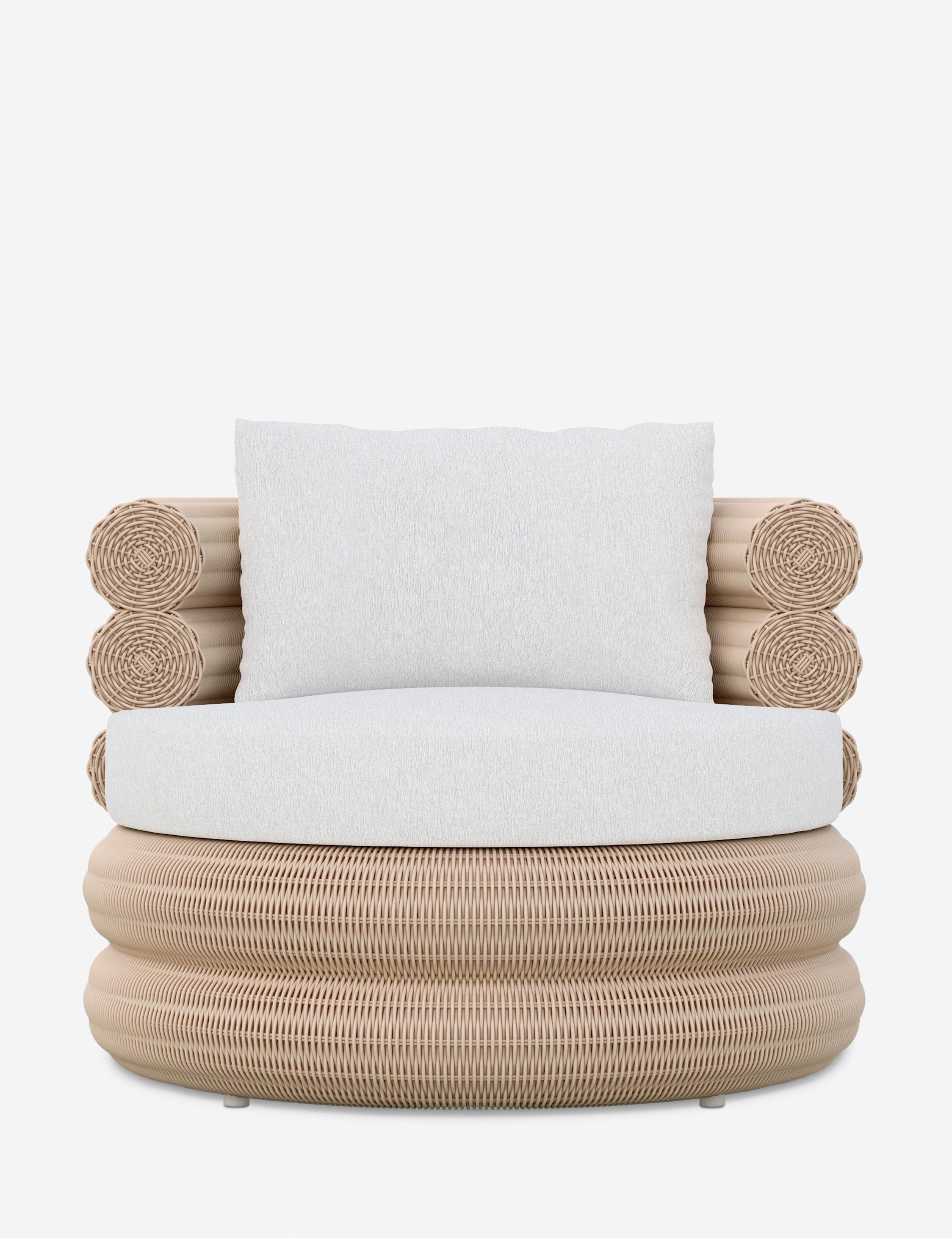 Lulu and Georgia - Castaneda Indoor / Outdoor Swivel Chair