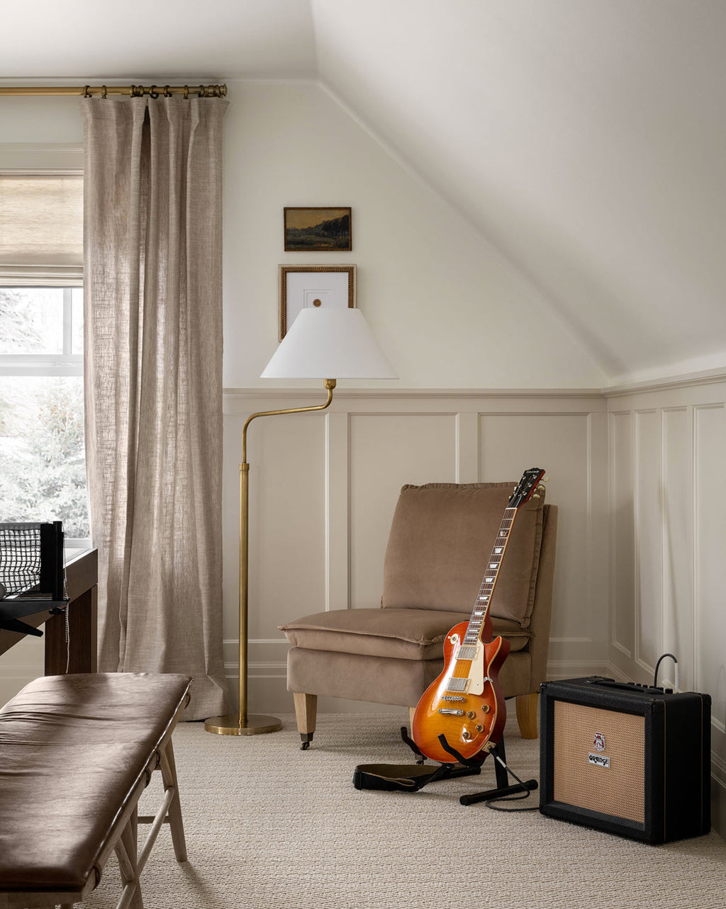 McGee & Co - Wainwright Swoop Floor Lamp