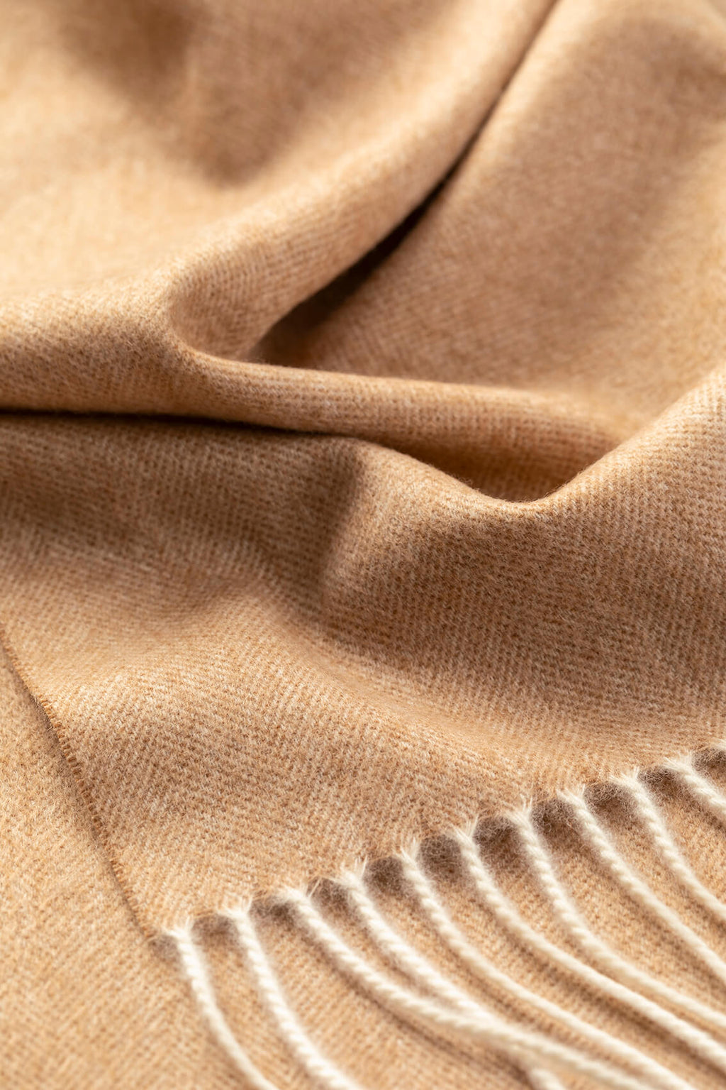 Johnstons of Elgin - Herringbone Cashmere & Vicuña Scarf