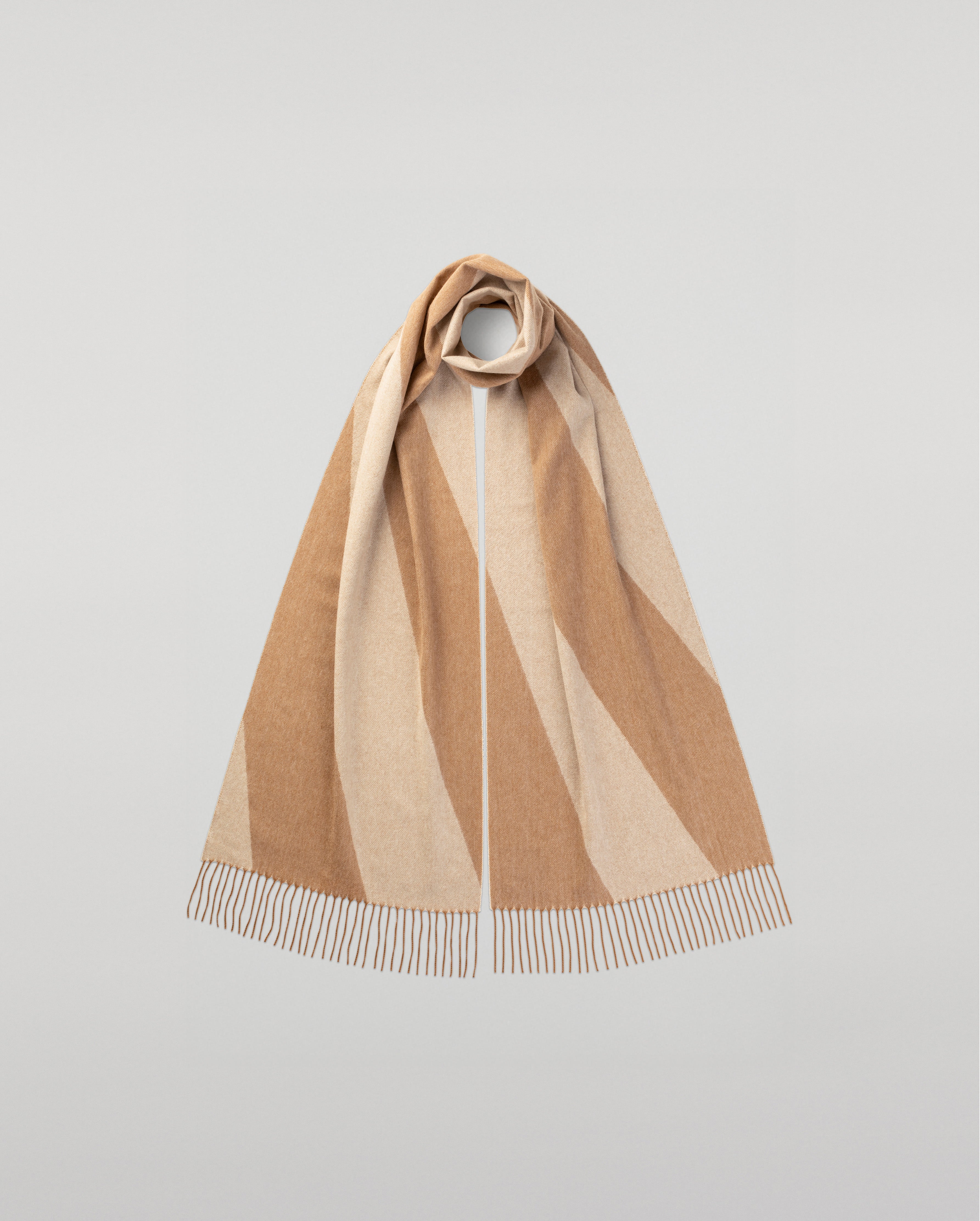 Johnstons of Elgin - Chevron Cashmere Vicuña Scarf