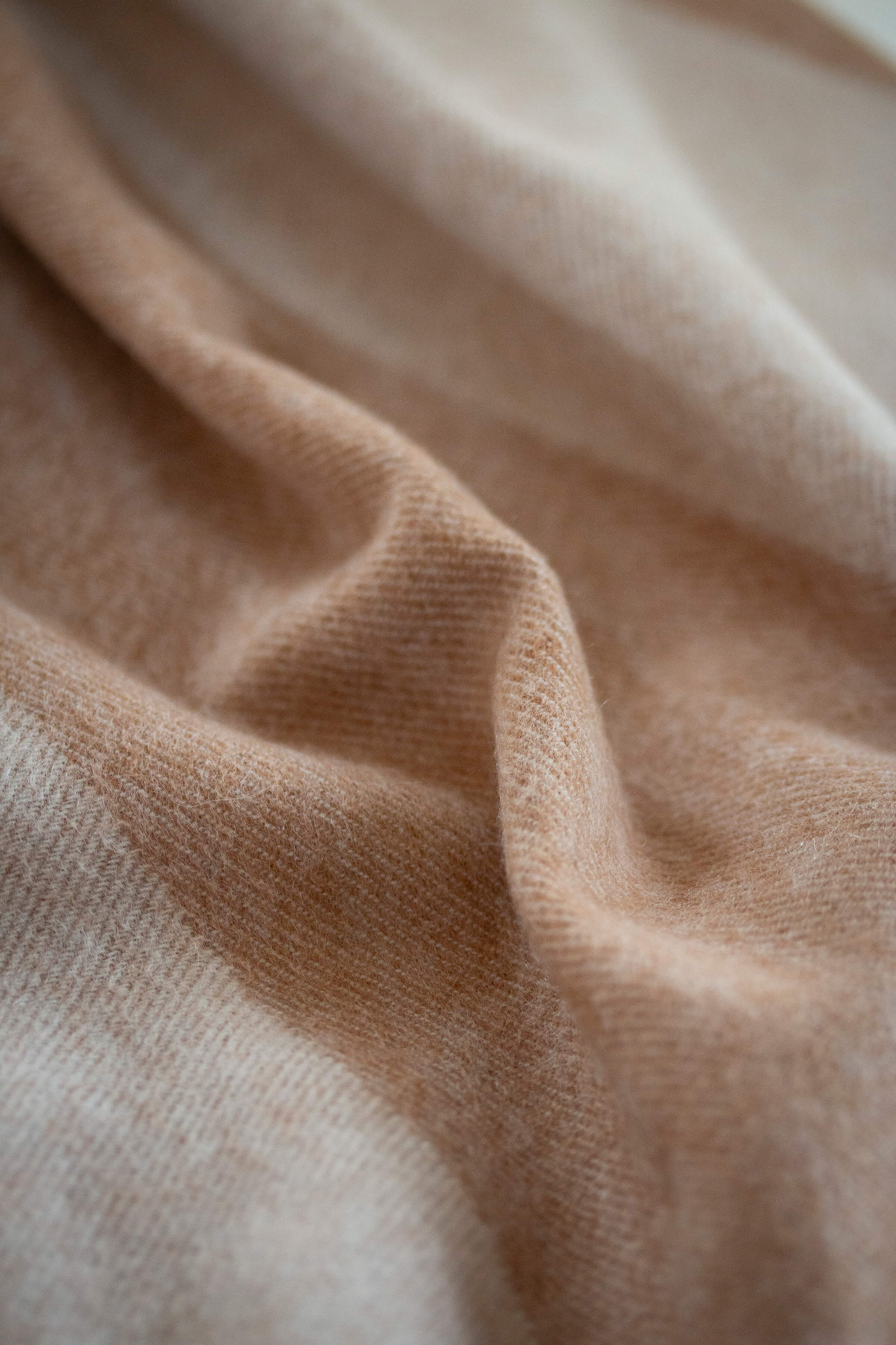 Johnstons of Elgin - Chevron Cashmere Vicuña Skinny Scarf