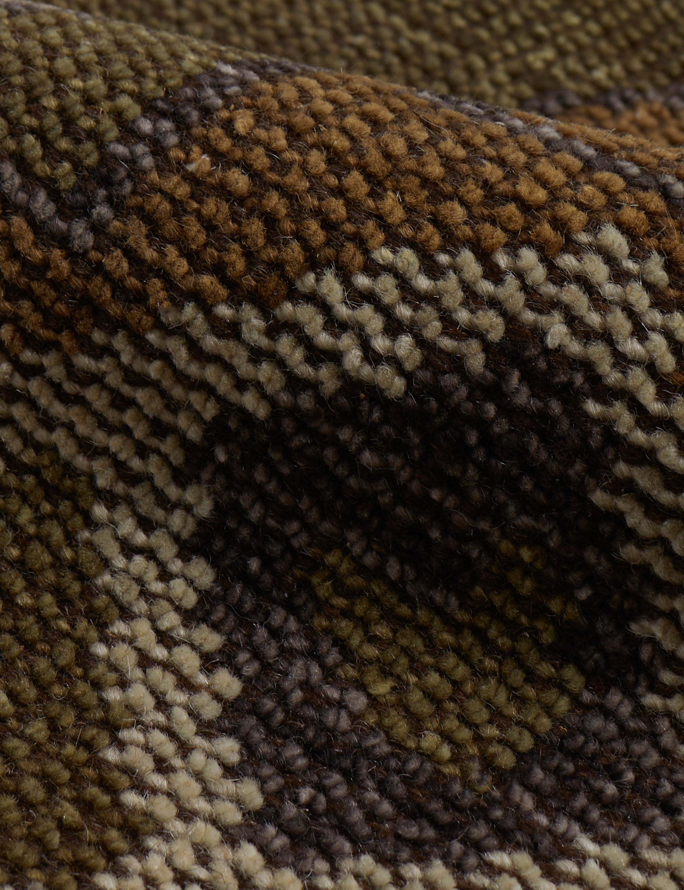 Lulu and Georgia - Tahj Hand - Knotted Wool Rug Swatch 18" x 18"