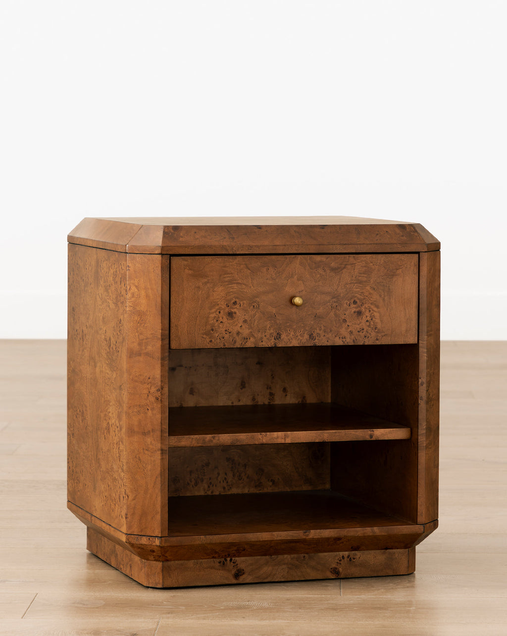 McGee & Co - Tali Burl Wood Nightstand