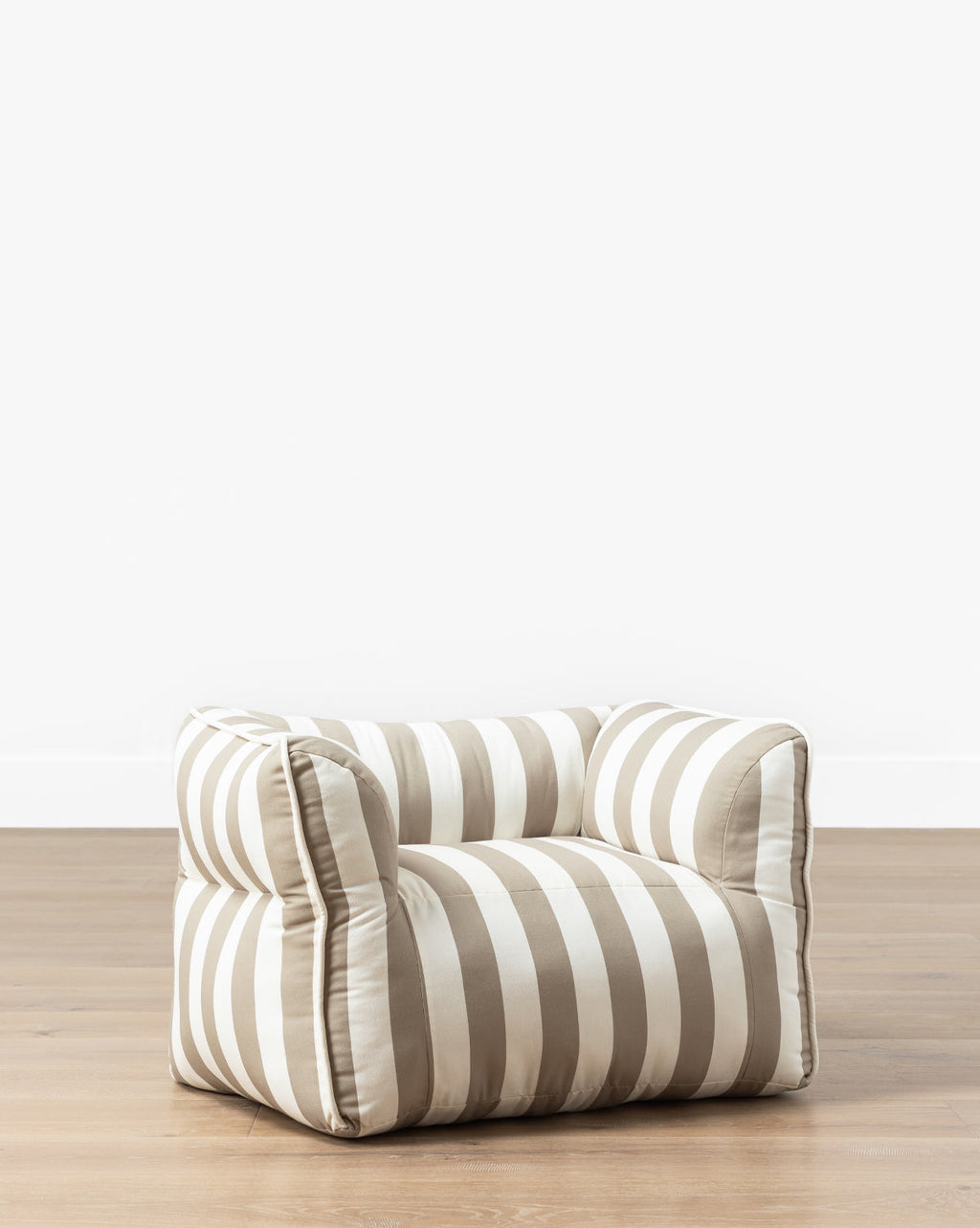 McGee & Co - Tan Striped Kids Chair
