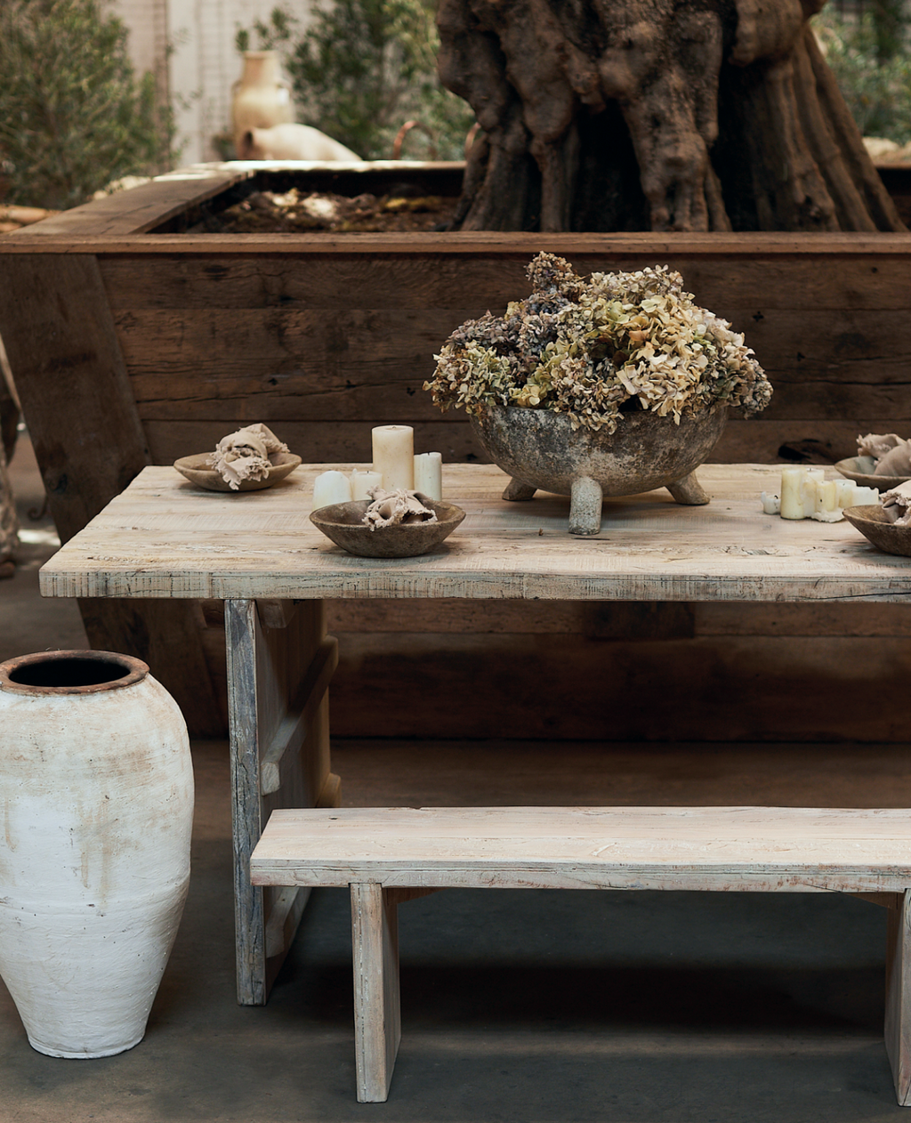 Olive Ateliers - Teak Bench