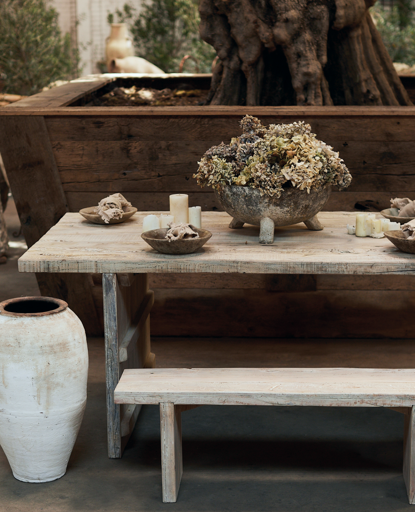 Olive Ateliers - Teak Bench