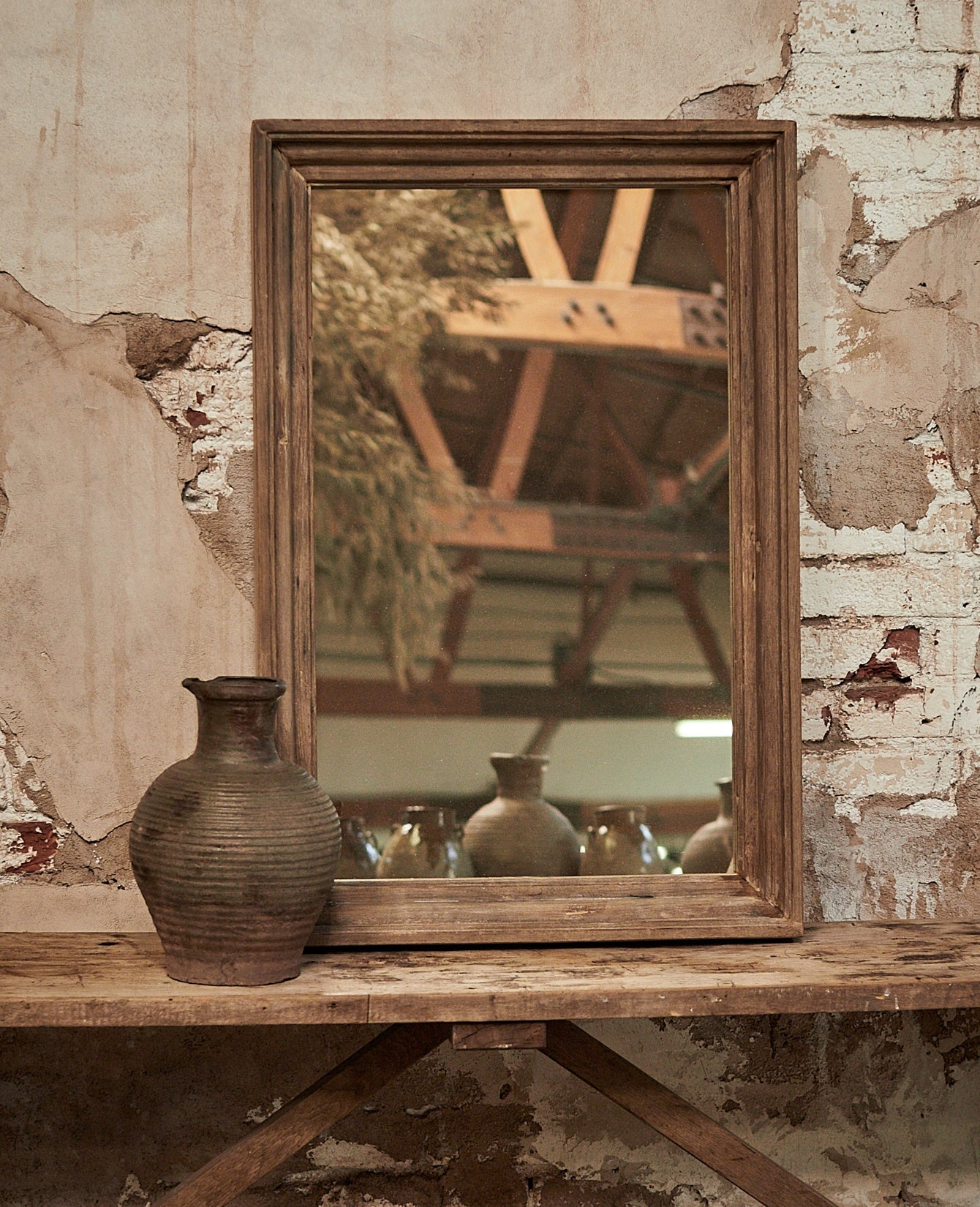 Olive Ateliers - Teak Mirror
