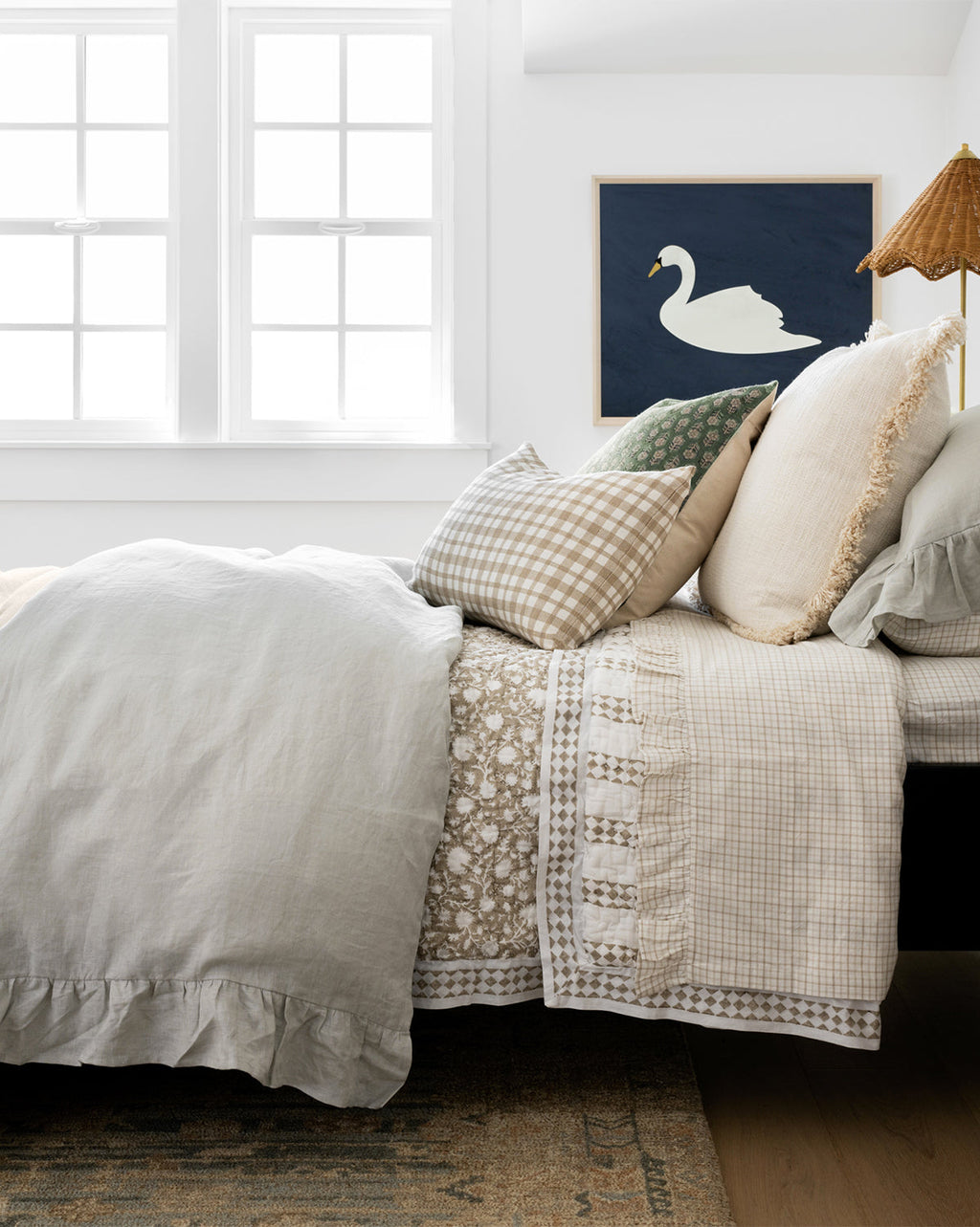 McGee & Co - Nell Ruffled Twin Kids Sheet Set