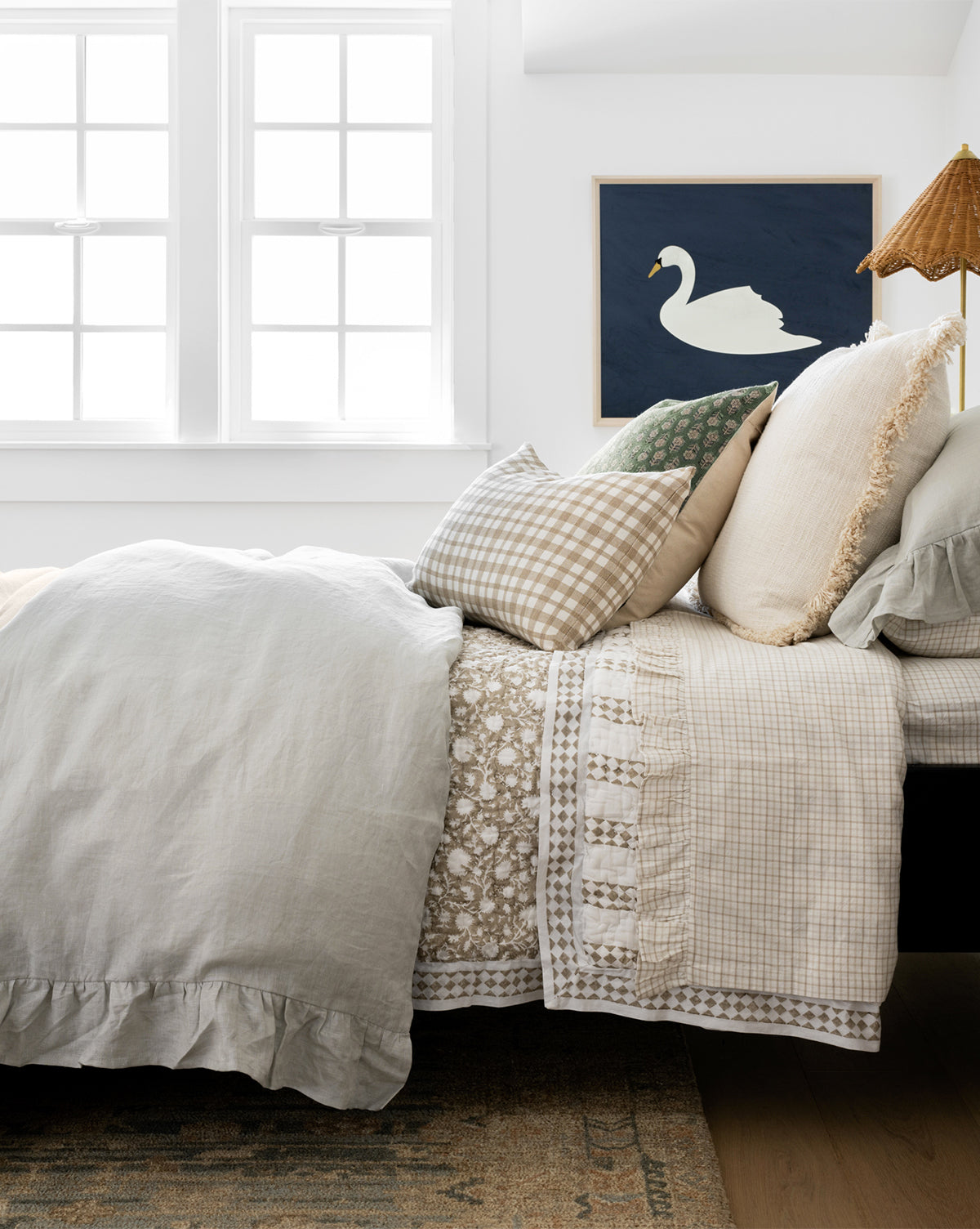 McGee & Co - Nell Ruffled Twin Kids Sheet Set