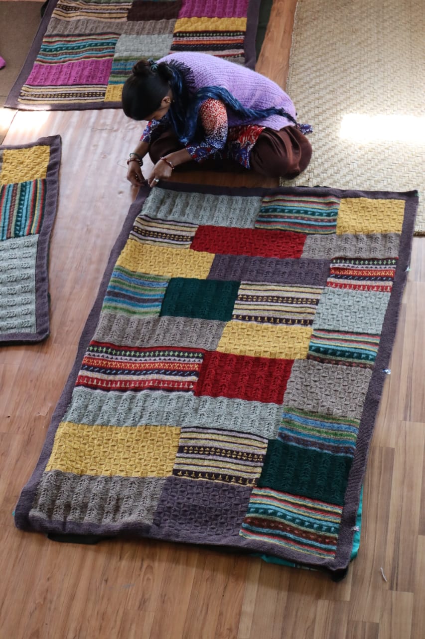 Terra Klay - Chaukori Patchwork Blanket
