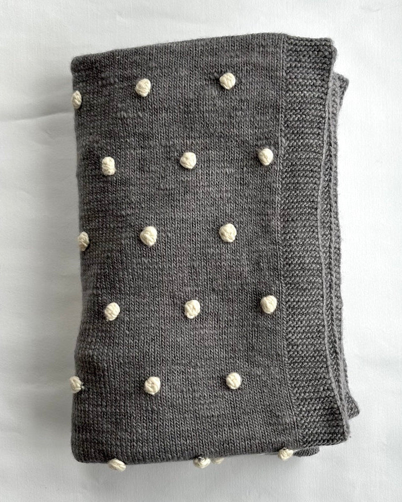 Terra Klay - Mamta Popcorn Knit Wool Blanket