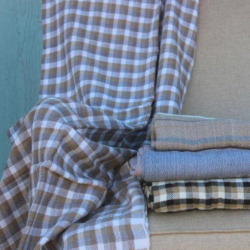 Terra Klay - Deepika Checkered Throw
