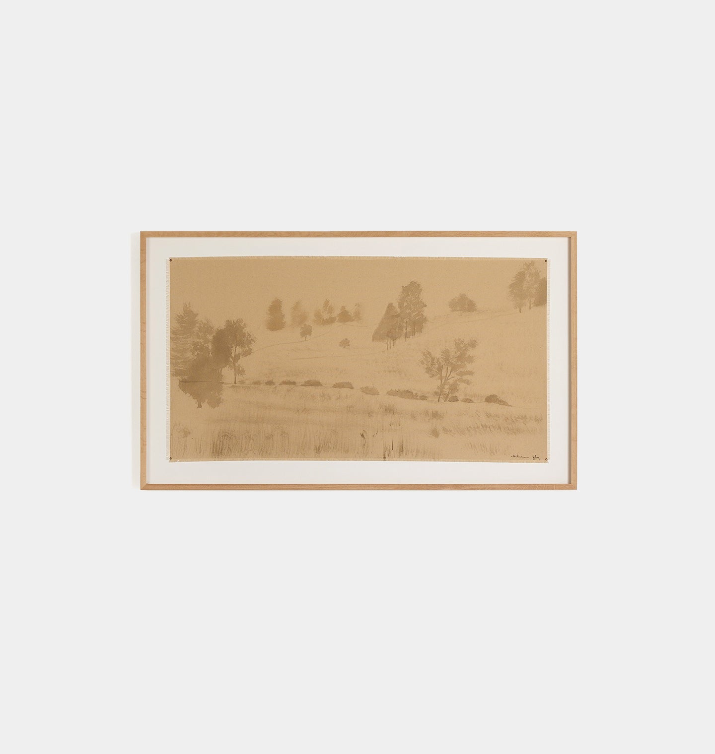 Amber Interiors - The Hills by Chelsea Fly Framed Print
