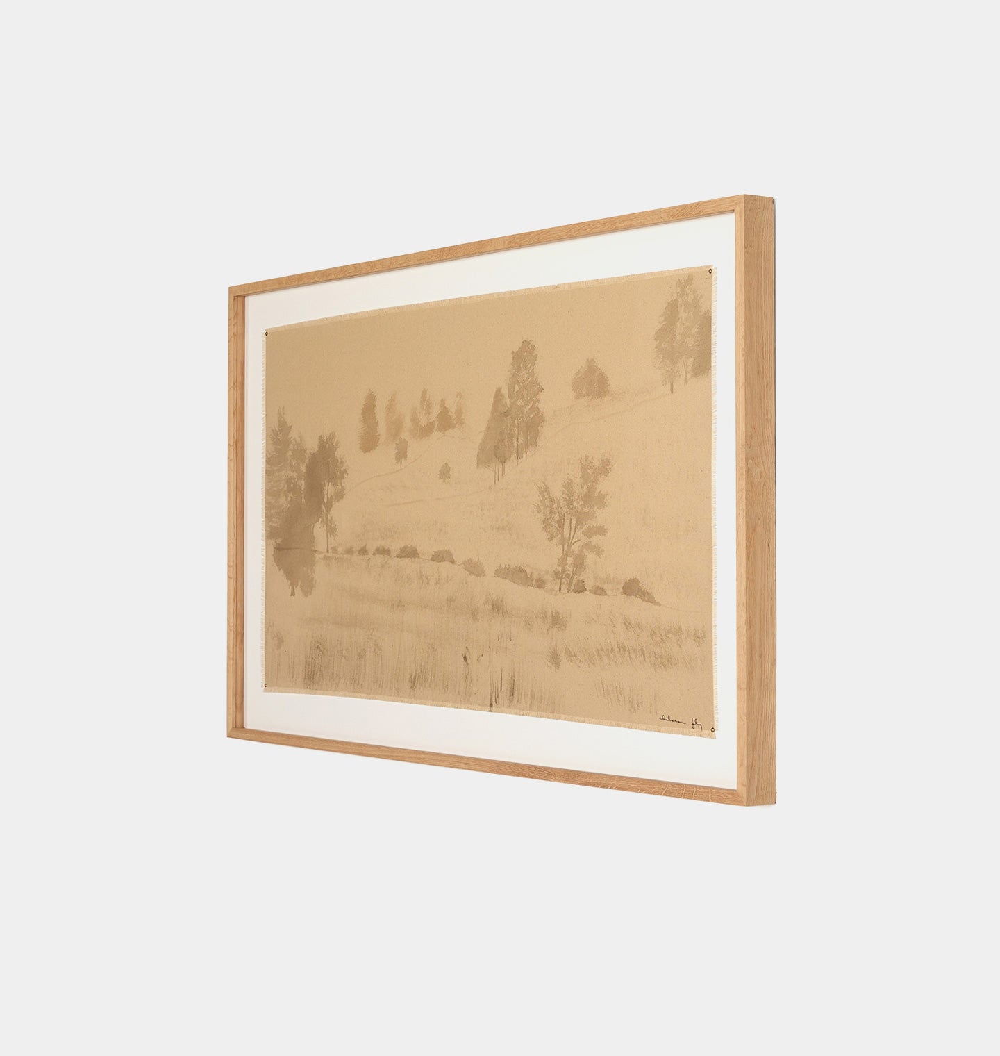 Amber Interiors - The Hills by Chelsea Fly Framed Print