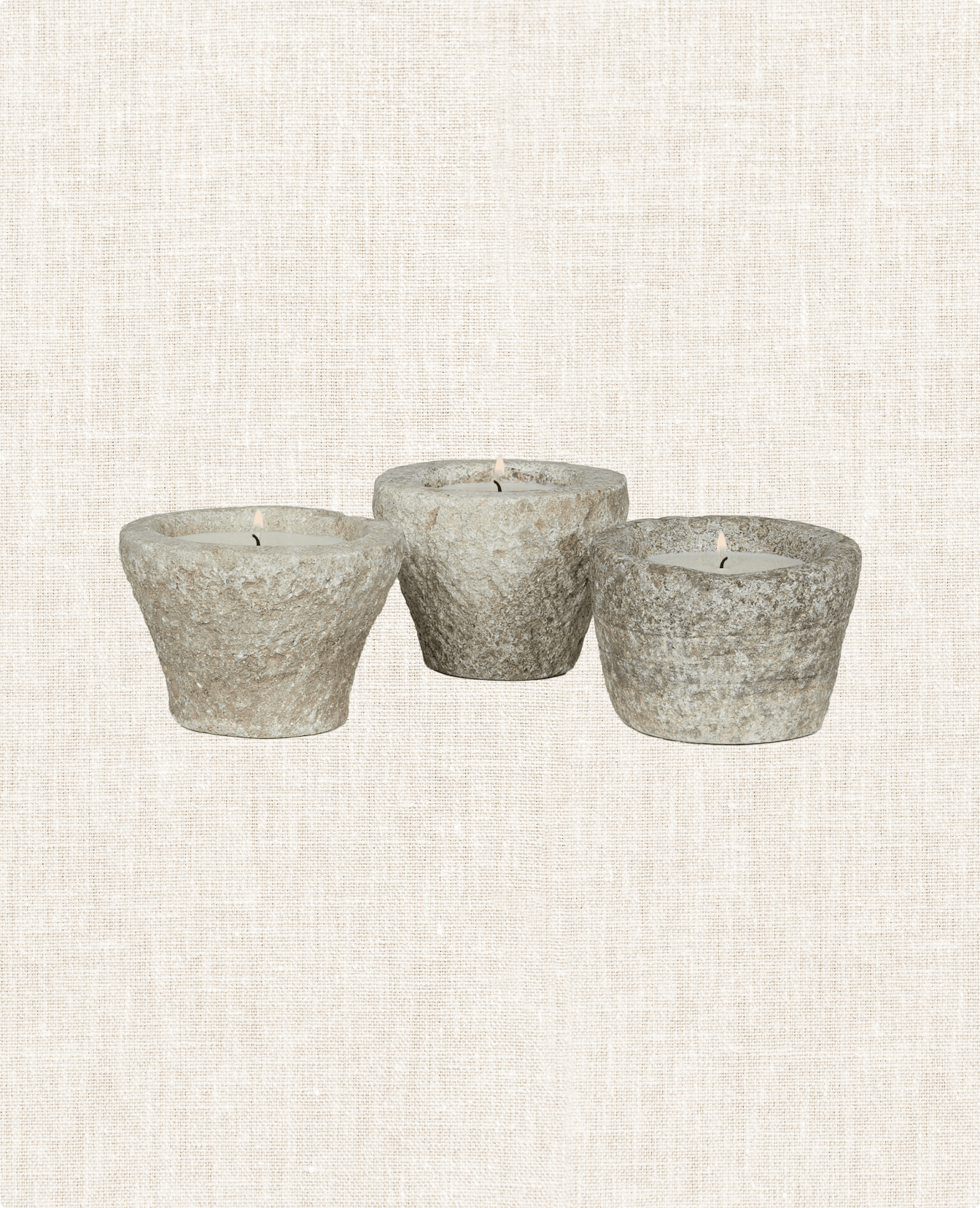 Olive Ateliers - The Atelier Candle - Stone