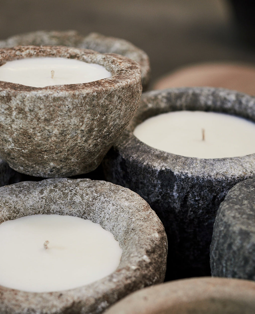 Olive Ateliers - The Atelier Candle - Stone