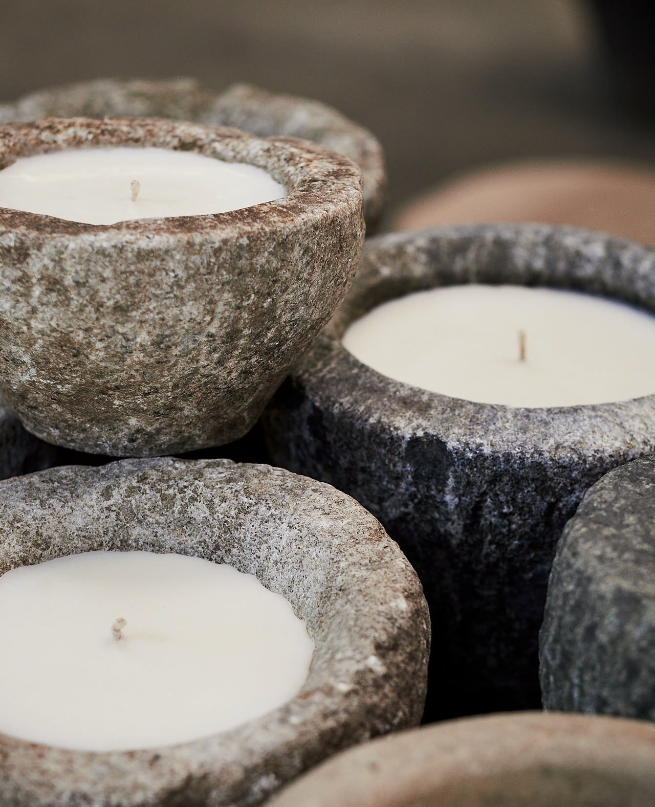 Olive Ateliers - The Atelier Candle - Stone