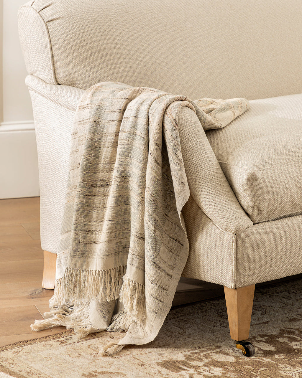 McGee & Co - Theodora Block Stripe Throw