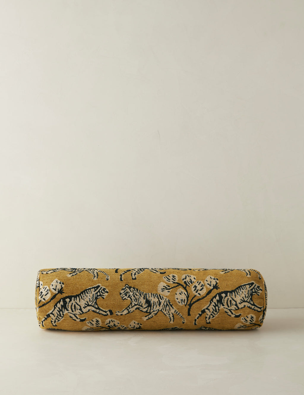 Lulu and Georgia - Tiger Jacquard Bolster Pillow by Sarah Sherman Samuel