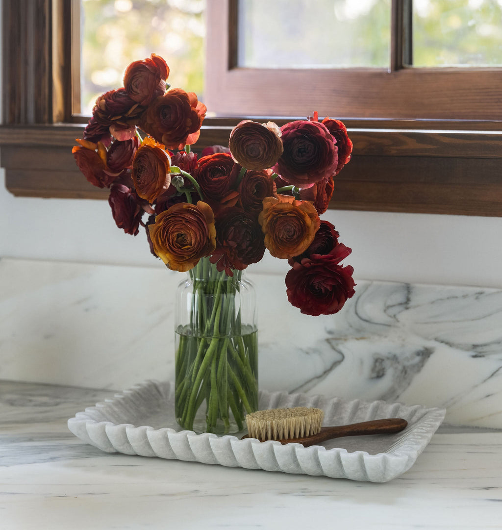 Amber Interiors - Lania Marble Tray