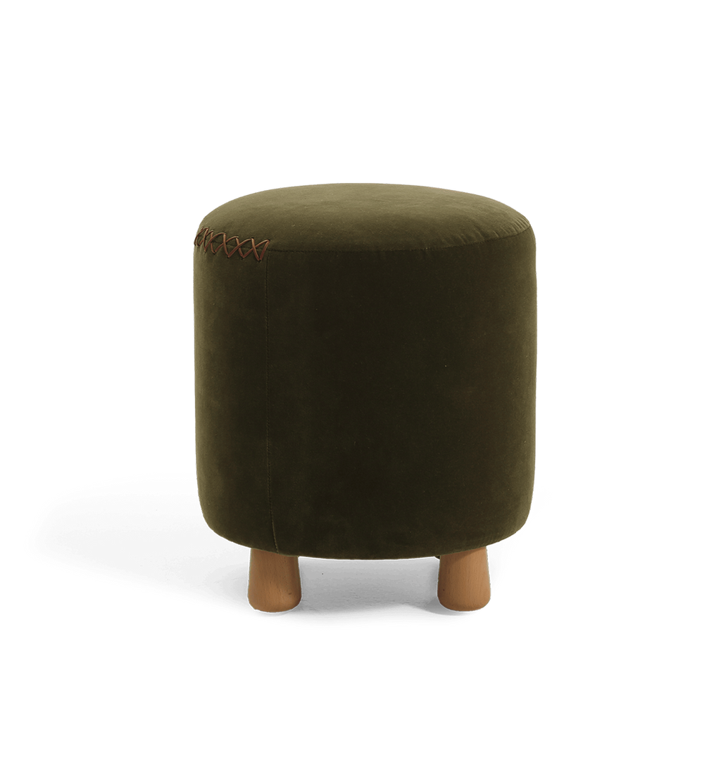 Amber Interiors - Topanga Footed Stool