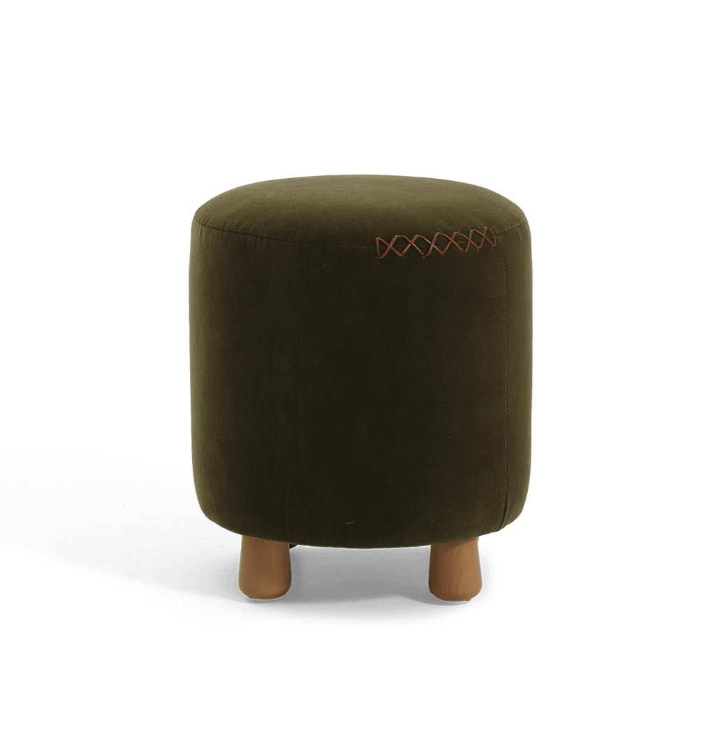 Amber Interiors - Topanga Footed Stool