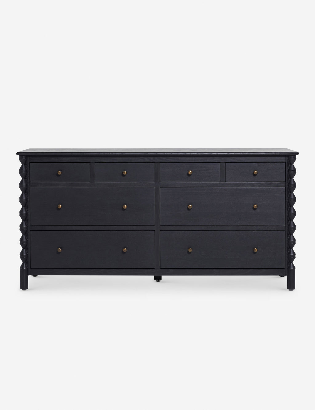 Lulu and Georgia - Open Box: Topia 8 - Drawer Dresser, Black by Ginny Macdonald