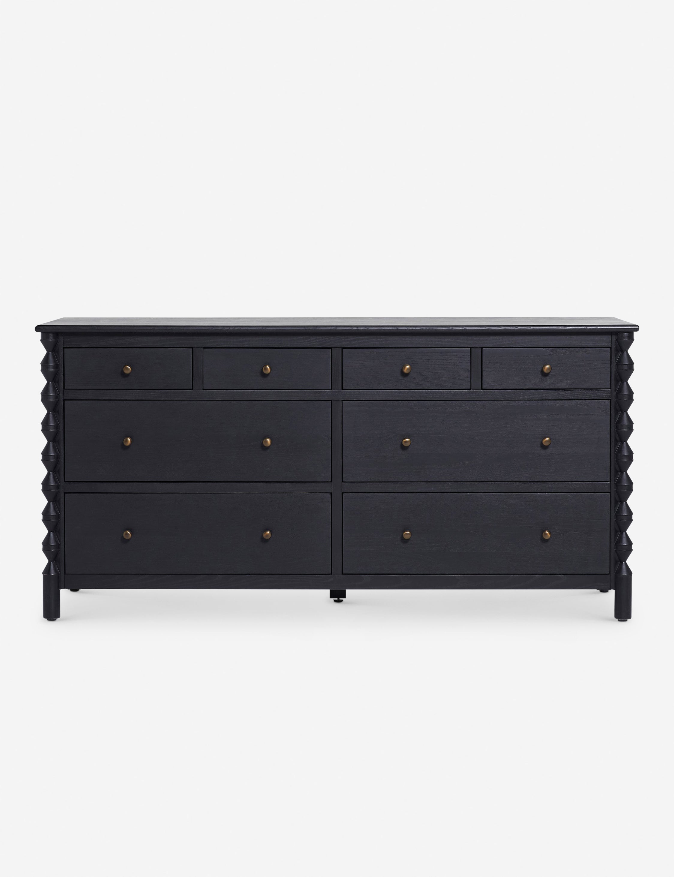 Lulu and Georgia - Open Box: Topia 8 - Drawer Dresser, Black by Ginny Macdonald