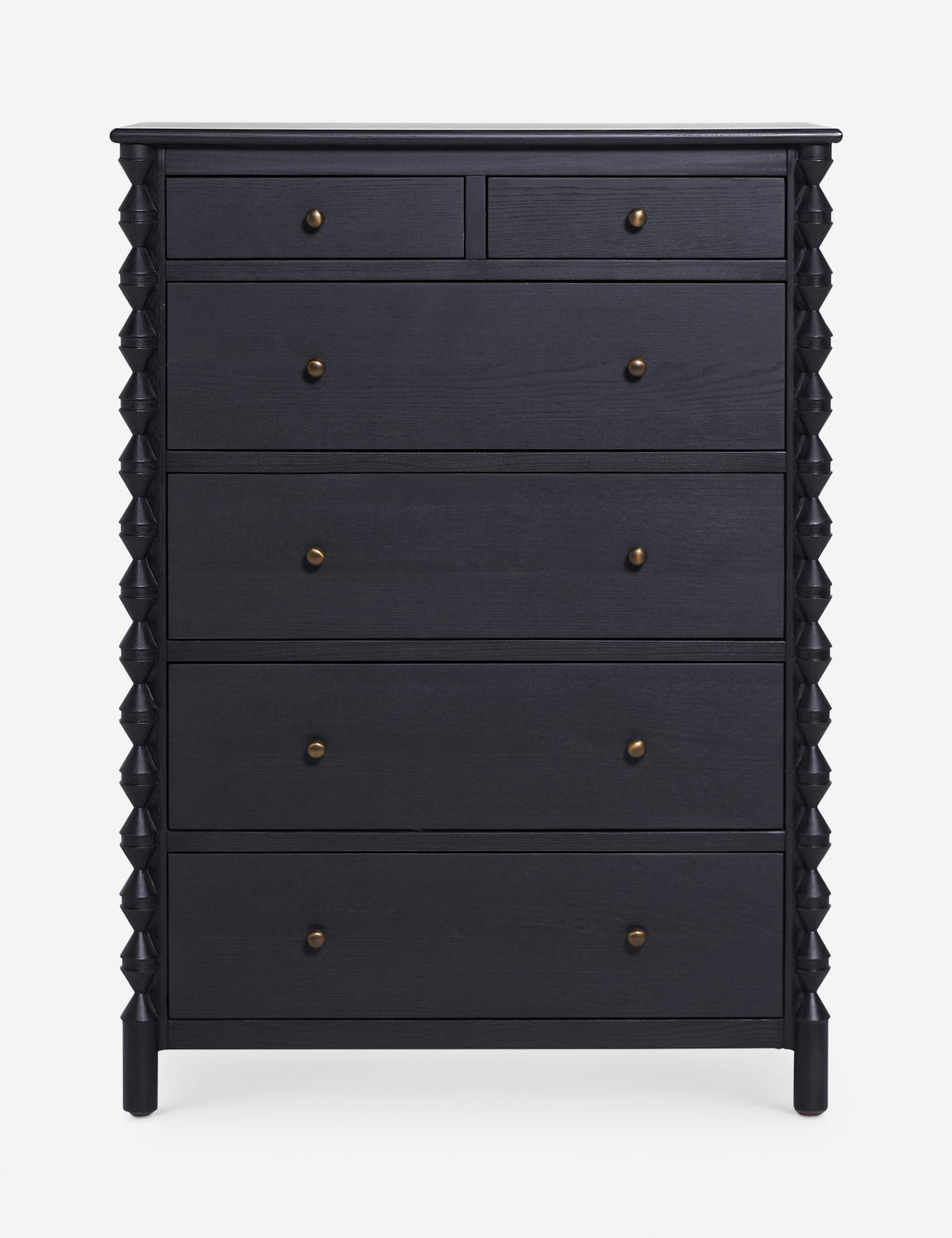 Lulu and Georgia - Open Box: Topia 6 - Drawer Dresser, Black by Ginny Macdonald