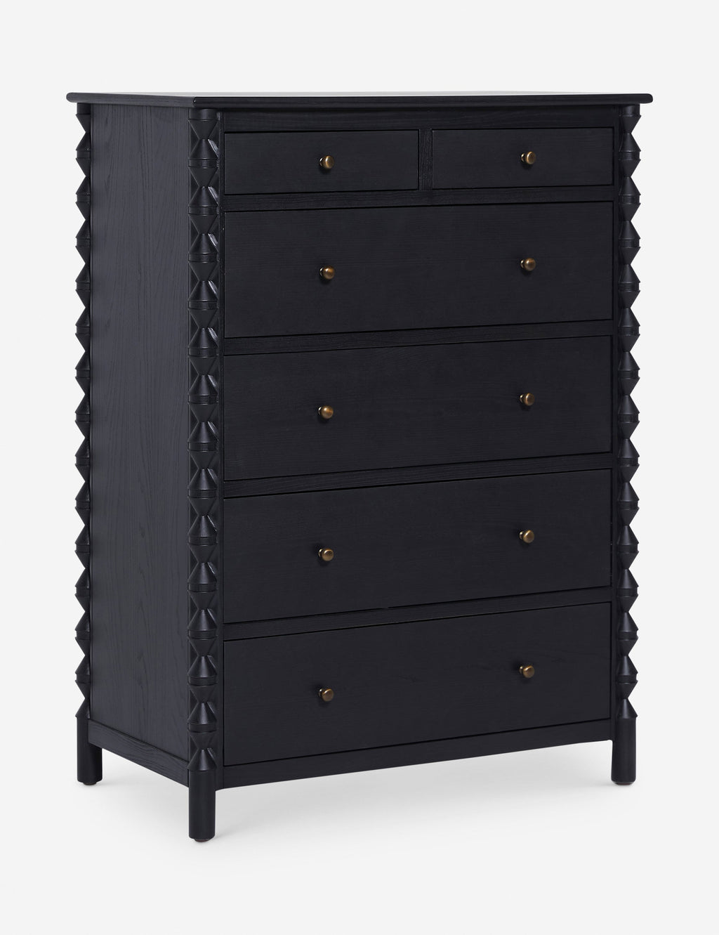 Lulu and Georgia - Open Box: Topia 6 - Drawer Dresser, Black by Ginny Macdonald