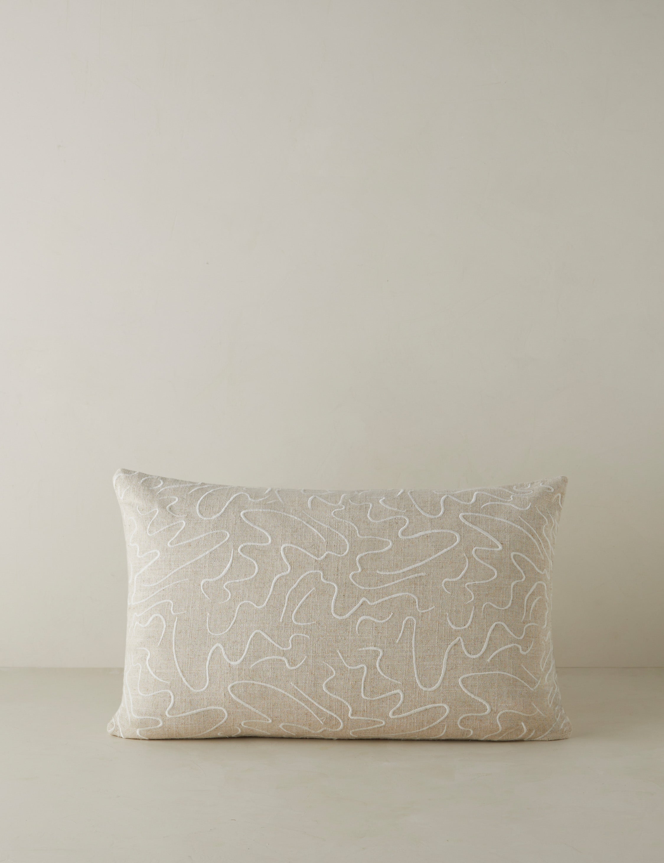Lulu and Georgia - Topos Embroidered Pillow by Élan Byrd