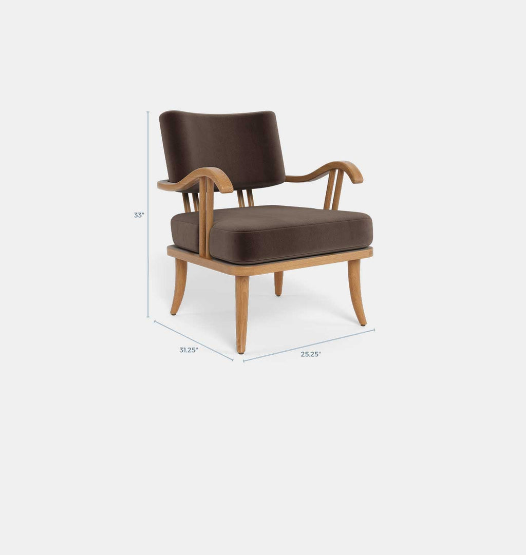 Amber Interiors - Tovey Lounge Chair