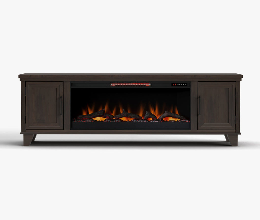 Real Cozy - 78" Sonoma Fireplace TV Stand