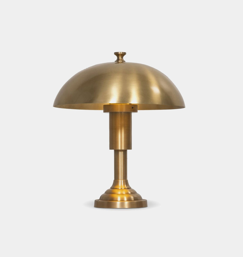Amber Interiors - Wes Brass Table Lamp