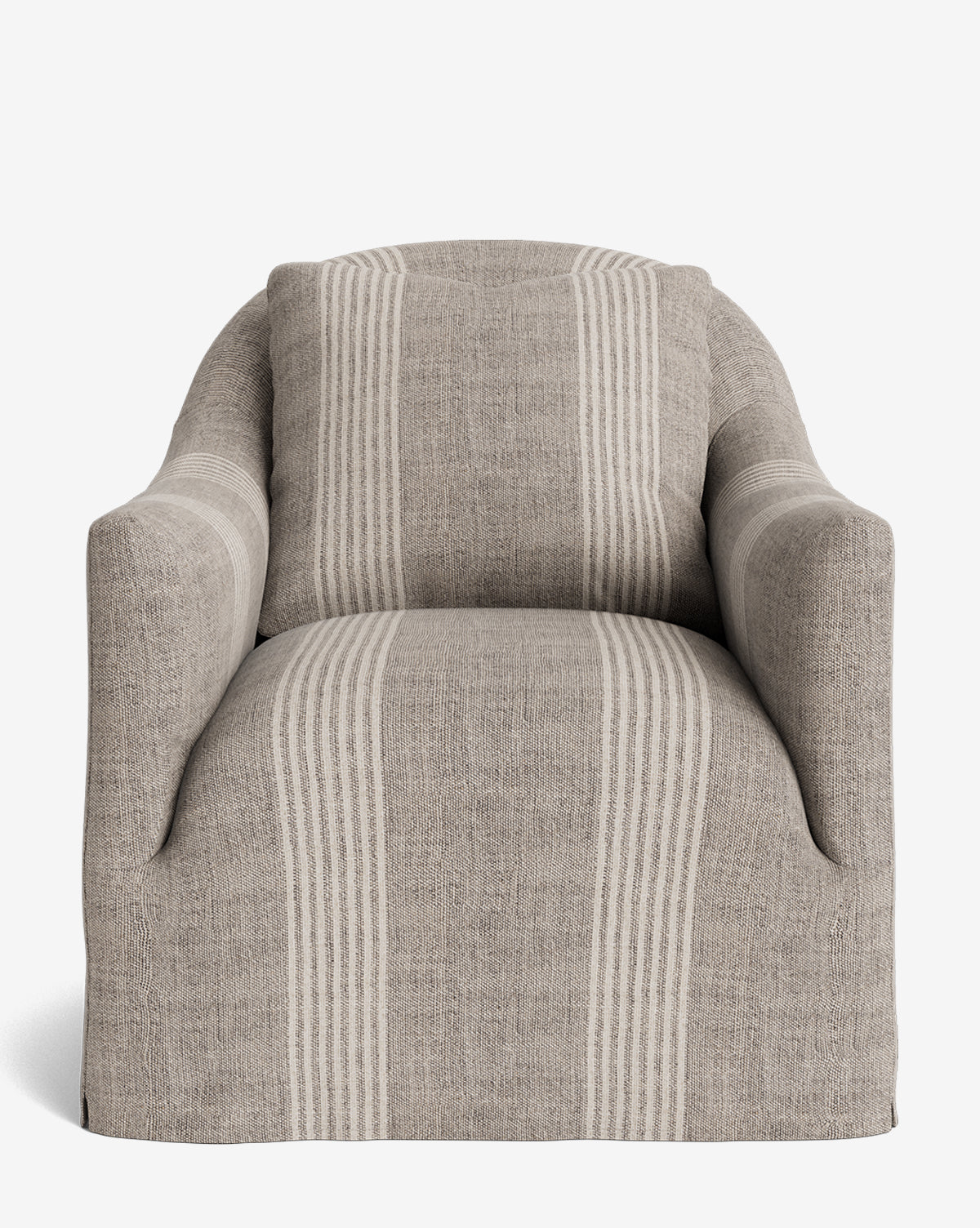 McGee & Co - Trudeaux Slipcover Swivel Chair