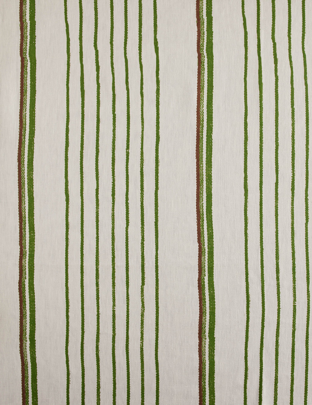 Lulu and Georgia - Two Tone Stripe Linen Fabric by Nathan Turner
